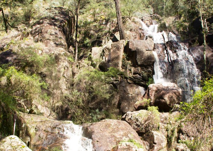 Waterfalls on the Wombeyan Waterfall walking track, Mount Kaputar National Park