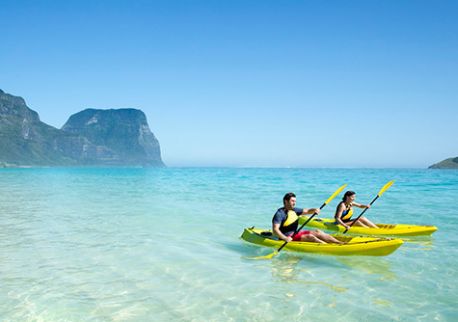 Kayaking, Lord Howe Island