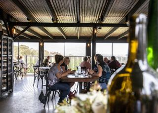 Dining inside the Pipeclay Pumphouse - Mudgee - Country NSW