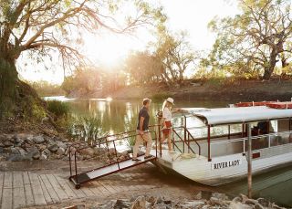 Menindee River Lady Cruise in Broken Hill, Outback NSW