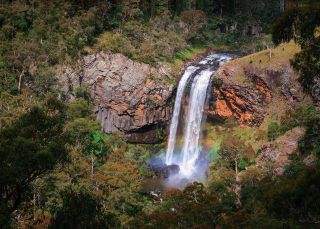 Aerial view of Ebor Falls, Armidale - Credit: Armidale Visitor Information Centre
