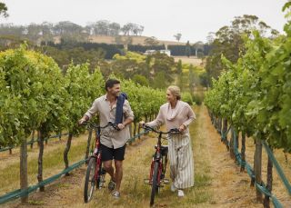 Couple enjoying a romantic getaway in Bowral, Southern Highlands