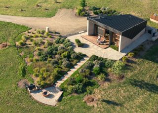 Aerial photo of Basalt Luxury Accommodation, Canobolas