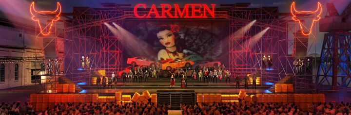 Carmen on Cockatoo Island