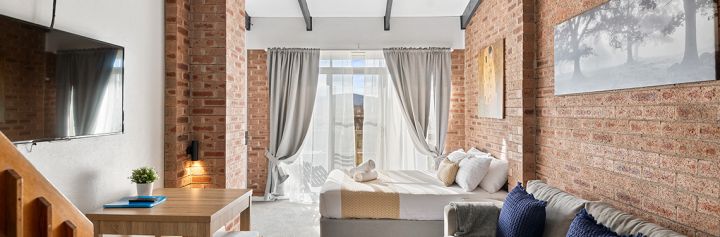 진다바인(Jindabyne) 알파인 게이블스 객실 내부