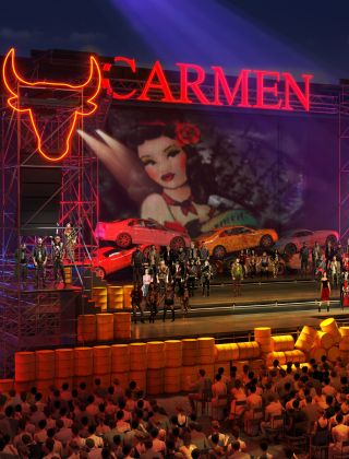 Carmen on Cockatoo Island