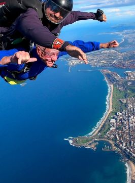 Skydiving views with Skydive Australia, Wollongong