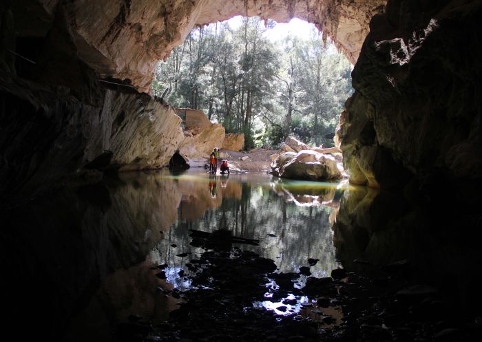 An entrance to the Abercrombie Caves, near Bathurst