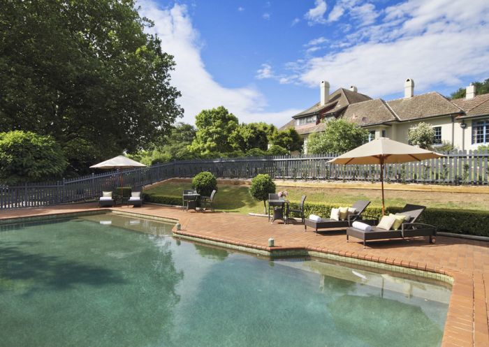 Pool at Peppers Manor House in Sutton Forest, Southern Highlands