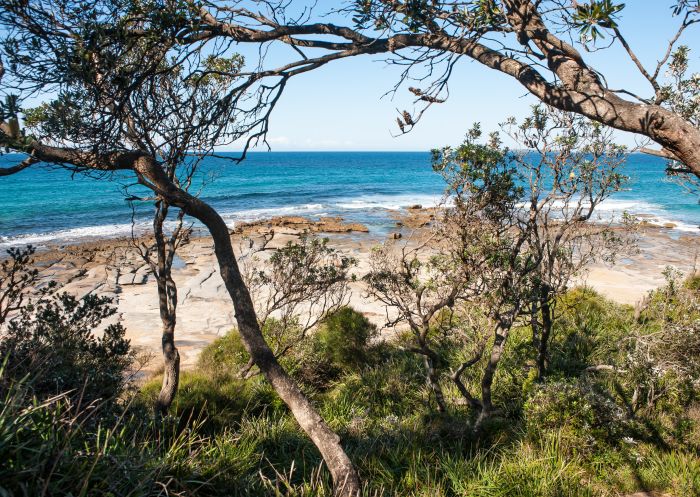 Sunburnt Beach Camping Area, Walk in camping only at Meroo National Park in Bawley Point, Jervis Bay and Shoalhaven