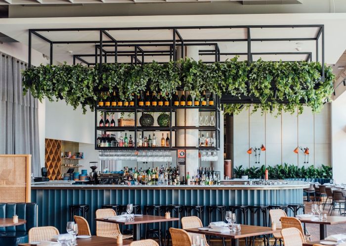 Interior of Rick Stein at Bannisters Port Stephens. Image Credit: Sophie Tyler