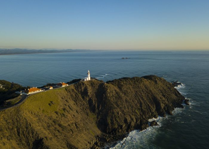 Cape Byron Lighthouse sitting on Australia's most easterly point, Byron Bay