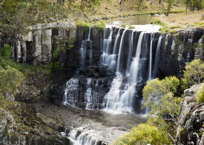The scenic upper Ebor Falls located in Guy Fawkes River National Park