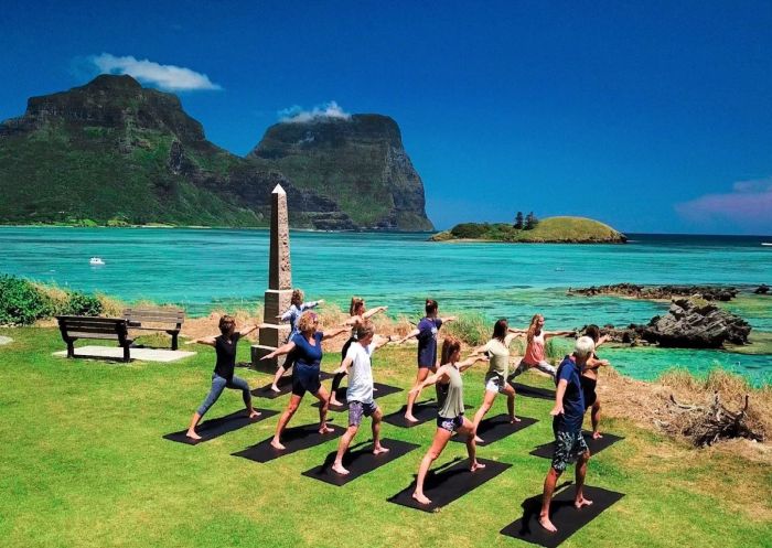Breathtaking Yoga Views on Lord Howe Island