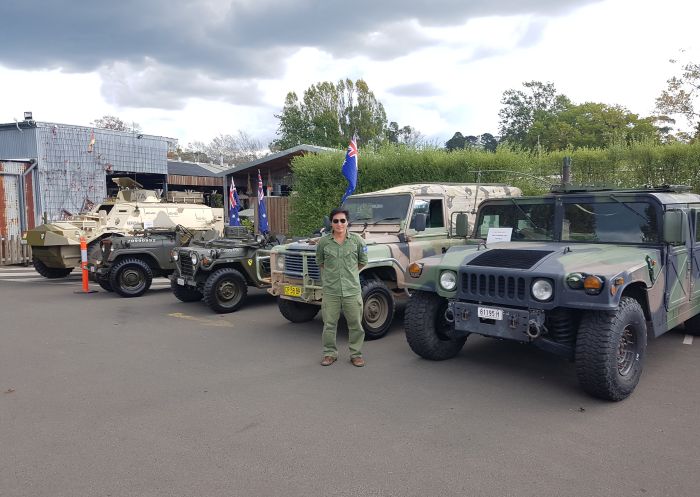 Military Vehicle Tours at Bowral in Southern Highlands, Country NSW