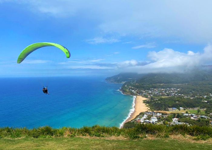 Tandem Paragliding Experience. Credit: Monika Zumerlingova, Skysurf Paragliding