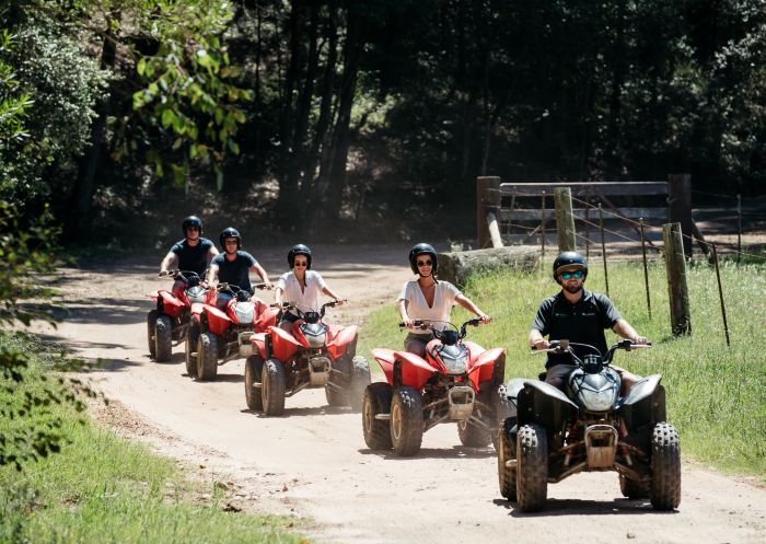 Quad Biking in Glenworth Valley - Central Coast