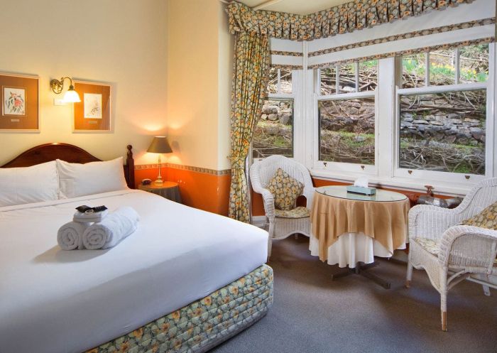 Classic guestroom at the Jenolan Caves House - Credit: Keith Maxwell, Jenolan Caves Trust
