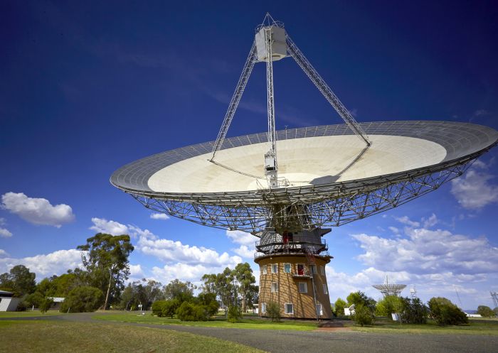 CSIRO Parkes Radio Telescope Visitor's Centre in Parkes, Country NSW