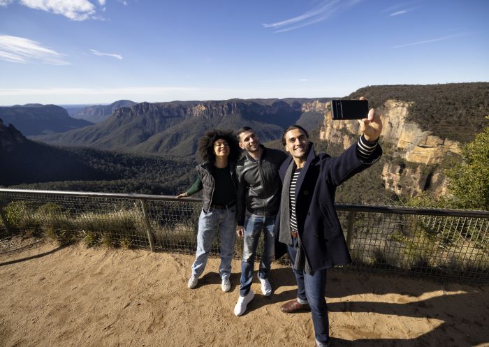 Govetts Leap lookout at Blackheath, Blue Mountains