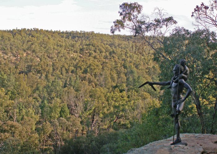 Sculptures in the Scrub Trail, Timmallallie National Park - Credit: Jenny Sherratt, DPE