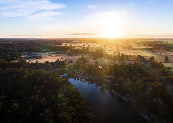 Sun rising over The Murray River - Credit: Alesha Jewel Bradford