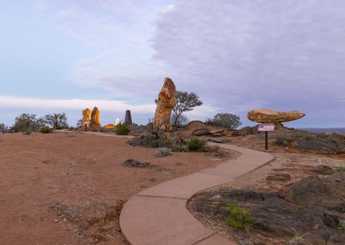 Living Desert Sculptures in the Living Desert State Park, Broken Hill