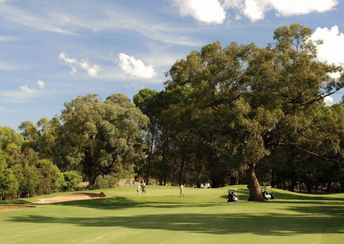  View of the course at Corowa Golf Club, Corowa