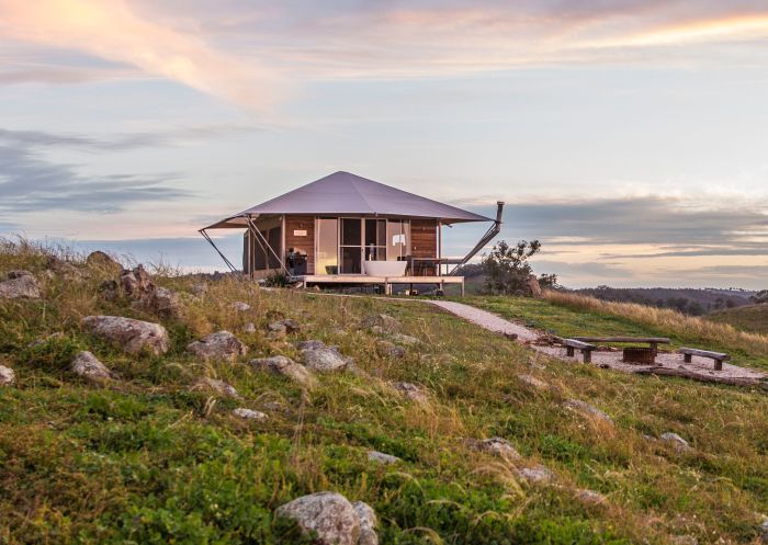 Luxury Glamping Experience at Sierra Escape, Mudgee