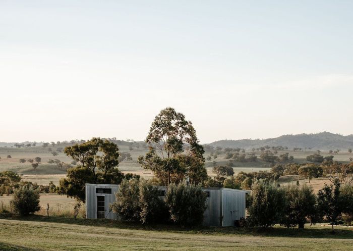 View of the Shed by Zin at Lowe Wines, Mudgee 