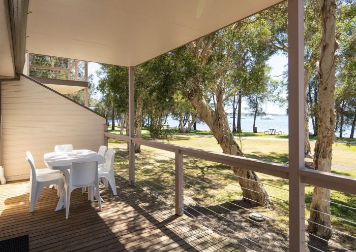 View from balcony at Ingenia Holidays Lake Macquarie, Lake Macquarie