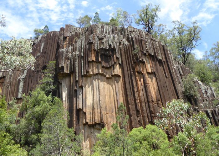 Rock formation at Sawn Rocks, Mount Kaputar National Park