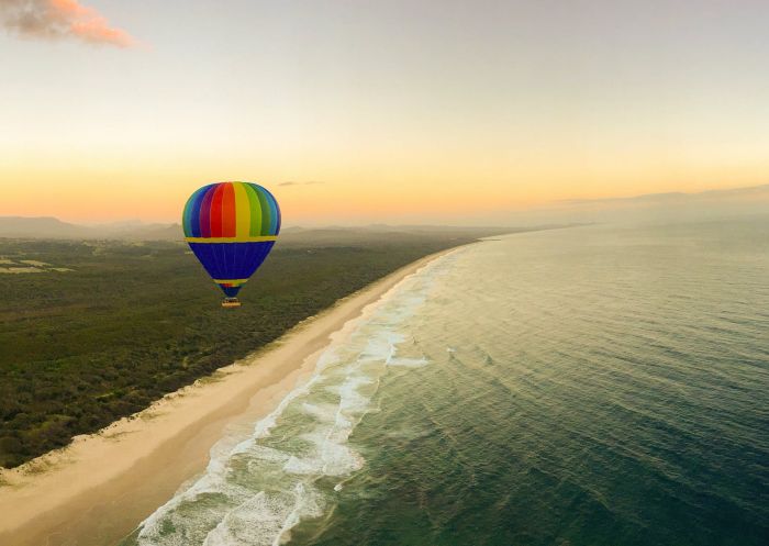 Byron Bay Ballooning over the beach, Byron Bay