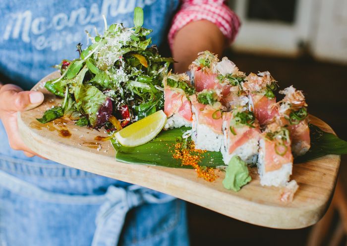 Sushi platter at Federal Doma Cafe, Federal 