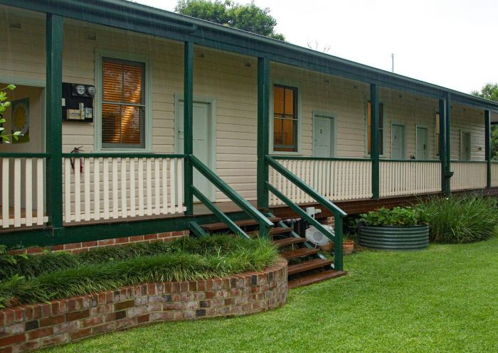 Verandah view of Andy’s Guest House, Tamworth