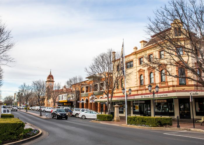 View of the town streetscape, Dubbo