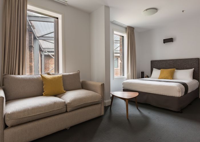 Delux room with Sofa, The Lucky Hotel, Newcastle - Credit: The Lucky Hotel
