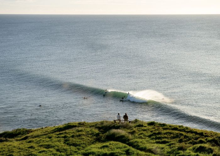 Friends enjoying the scenic view, Pat Morton Lookout, Lennox Head