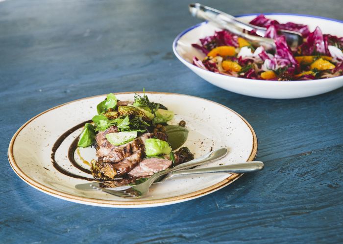 Dishes available - Paper Daisy restaurant, Halcyon House, Cabarita Beach