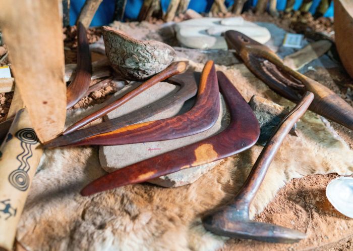 布鲁瓦里纳原住民文化博物馆和鱼笼工具展示，布鲁瓦里纳