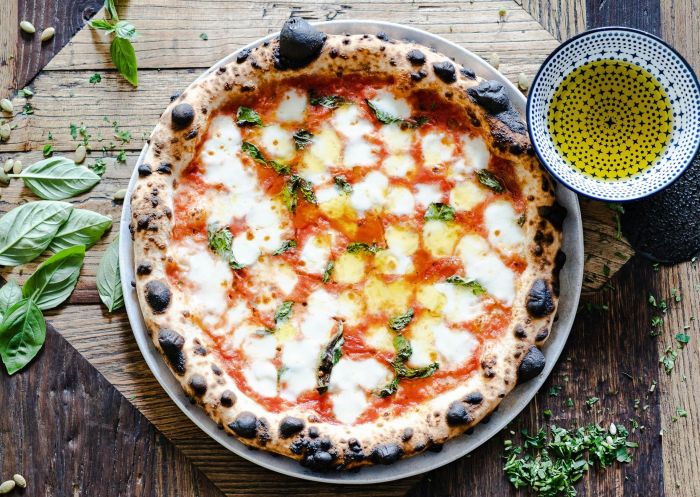 Margherita pizza, Kneading Ruby, Wollongong - Credit: Kneading Ruby