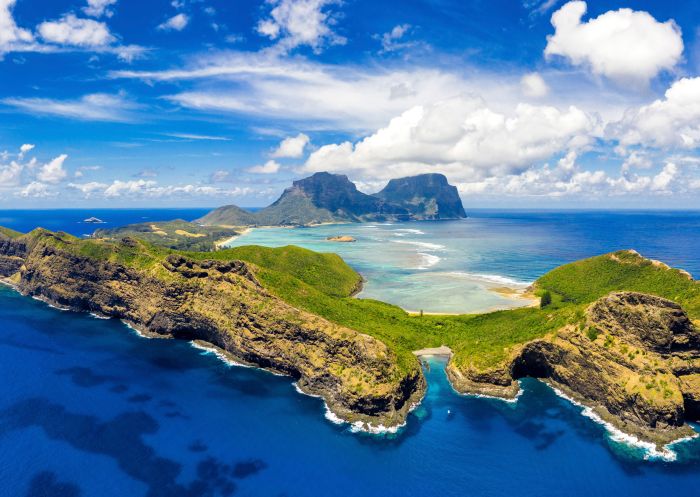 Aerial scenic coastal views, Lord Howe Island - Credit: Jordan Robins