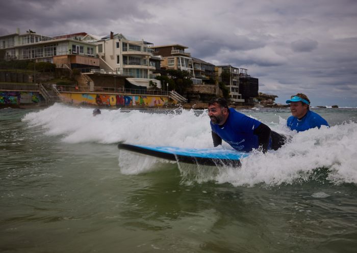 Surfen lernen-Gruppe, Lets Go Surfen, Bondi Beach