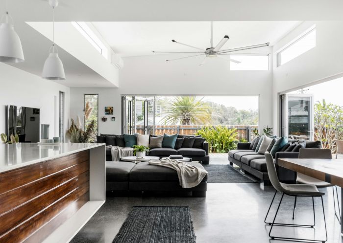 Inside of open livingroom, Elevation, Byron Bay - Credit: Elevation