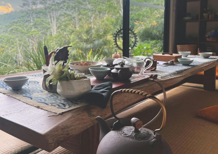 Temple Garden Tea House at Ecoasis, Uki - Credit: Ecoasis