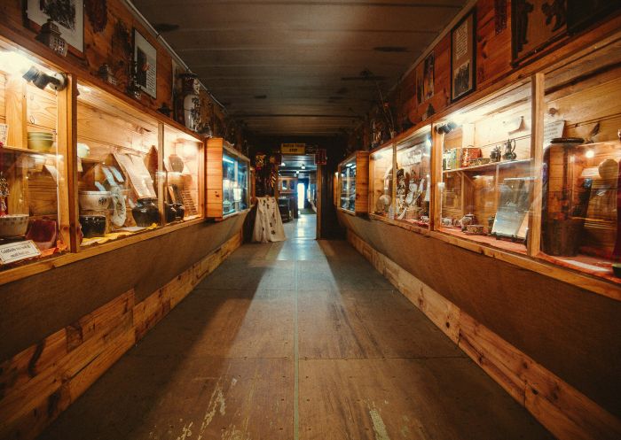 Museum corridor, History Hill, Hill End - Credit: Ribbon Gang Media