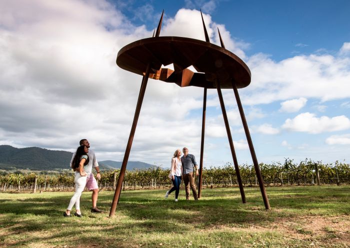  Sculpture walk, Artwork by Celeste Artist and  David Ball, Winmark Wines, Broke - Credit: Time Out
