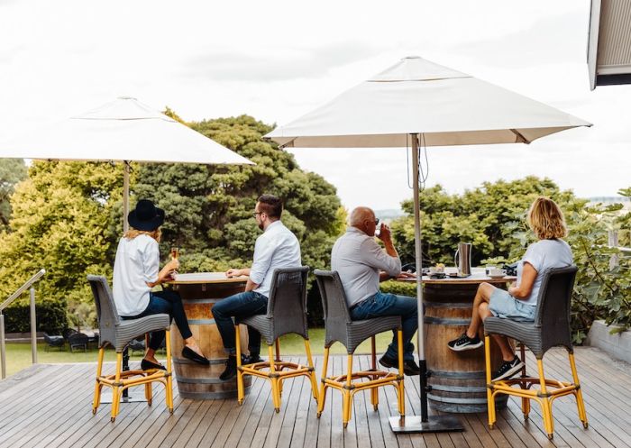 People wining and dining, Hollydene Estate and Vines Restaurant, Jerrys Plains - Credit: April Josie Studio
