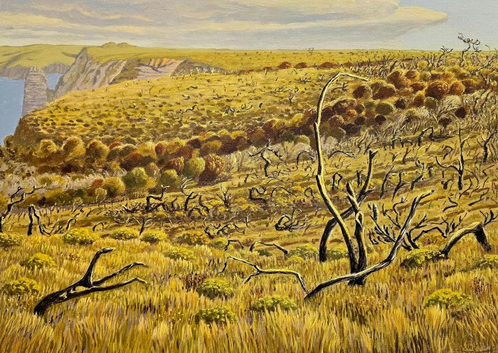 Peter Zanetti painting, Currarong Art Trail, Currarong - Credit: Peter Zanetti 