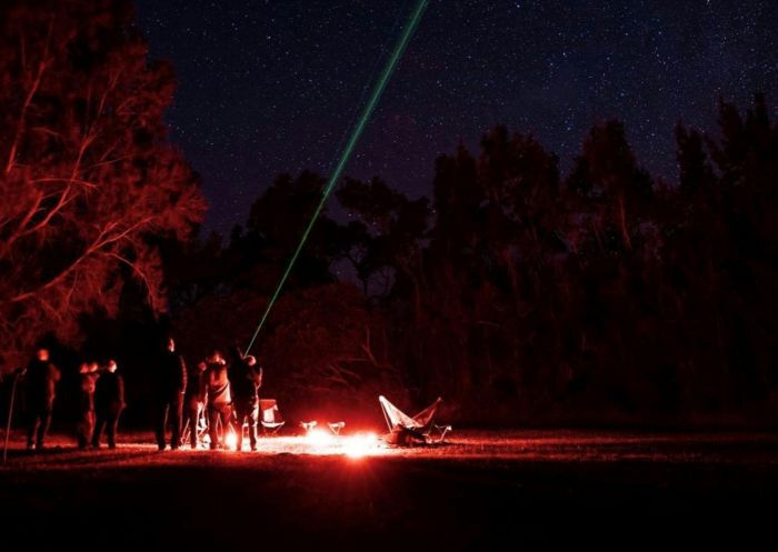 Laser group, Jervis Bay Stargazing, Vincentia - Credit: Rachael Tagg